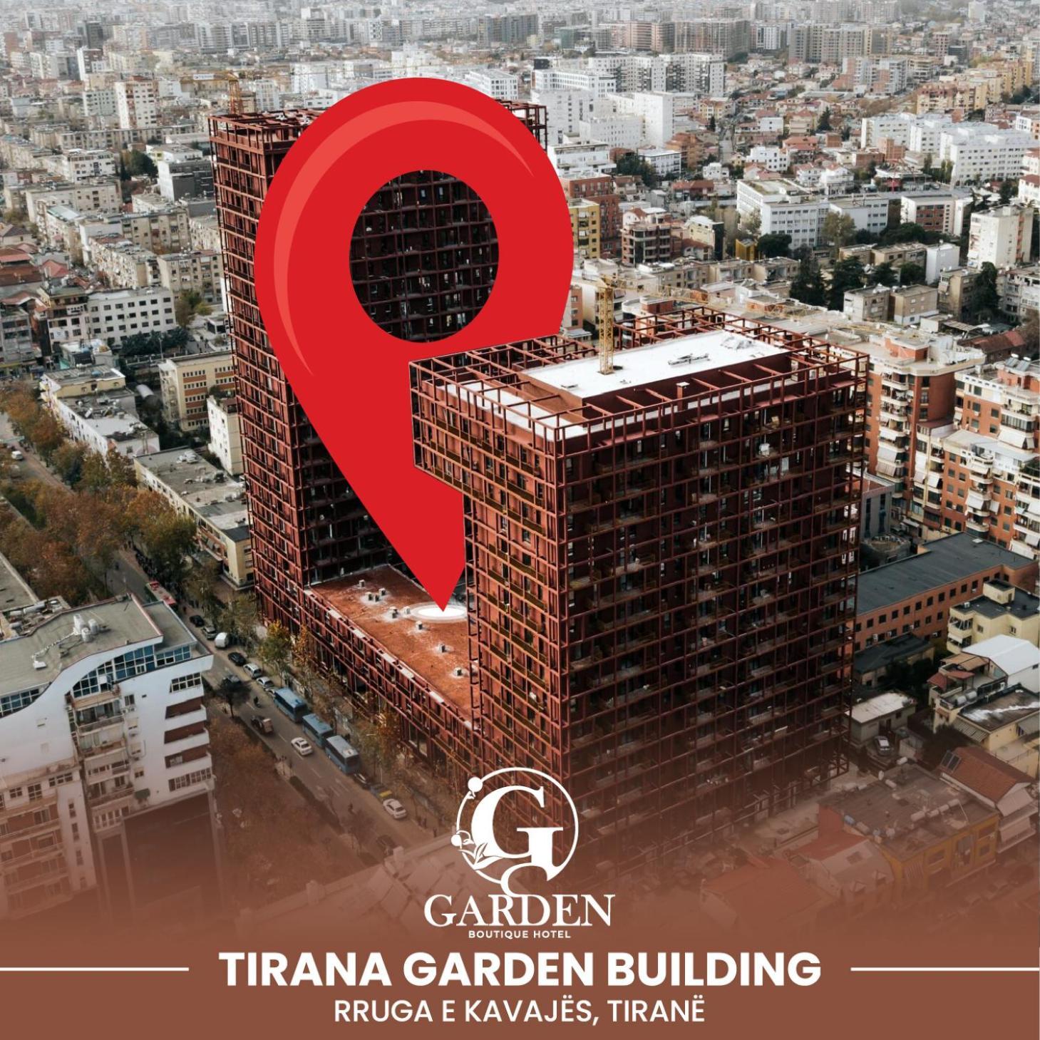 Garden Boutique Hotel Tirana Buitenkant foto